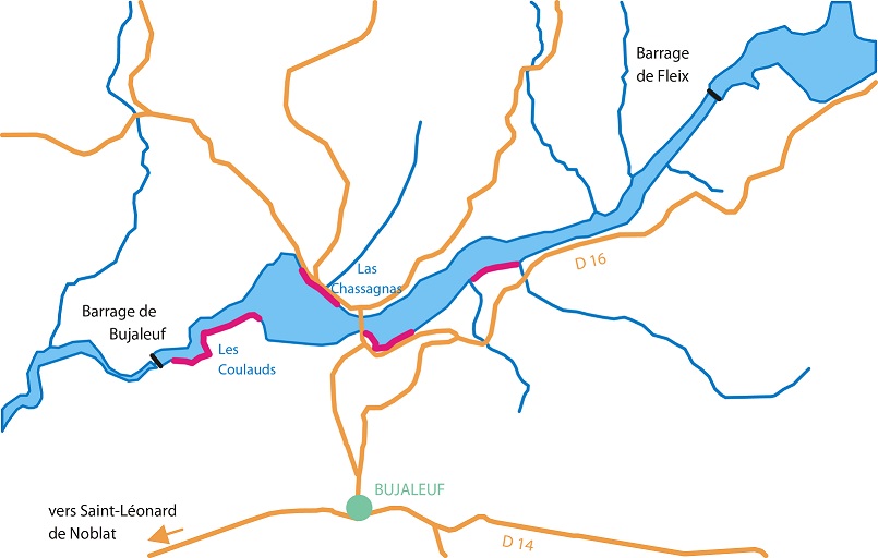 Parcours  Pêche à la Carpe de Nuit_1